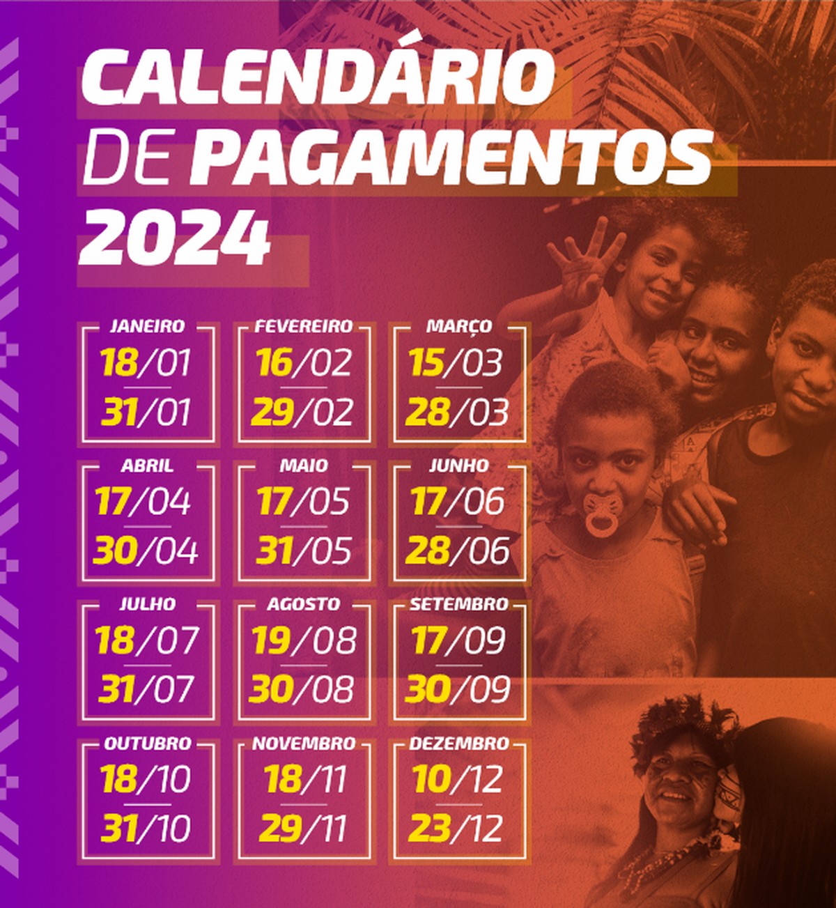 Calendário do Bolsa Família de 2024 é divulgado | Programas sociais