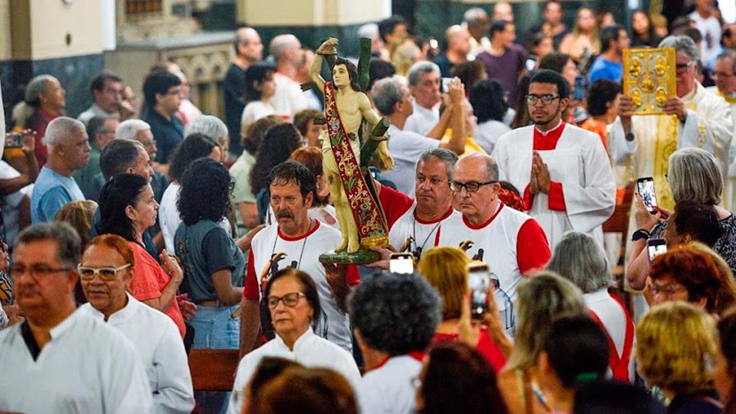 Dia 20, festa litúrgica do padroeiro do Rio de Janeiro, São Sebastião