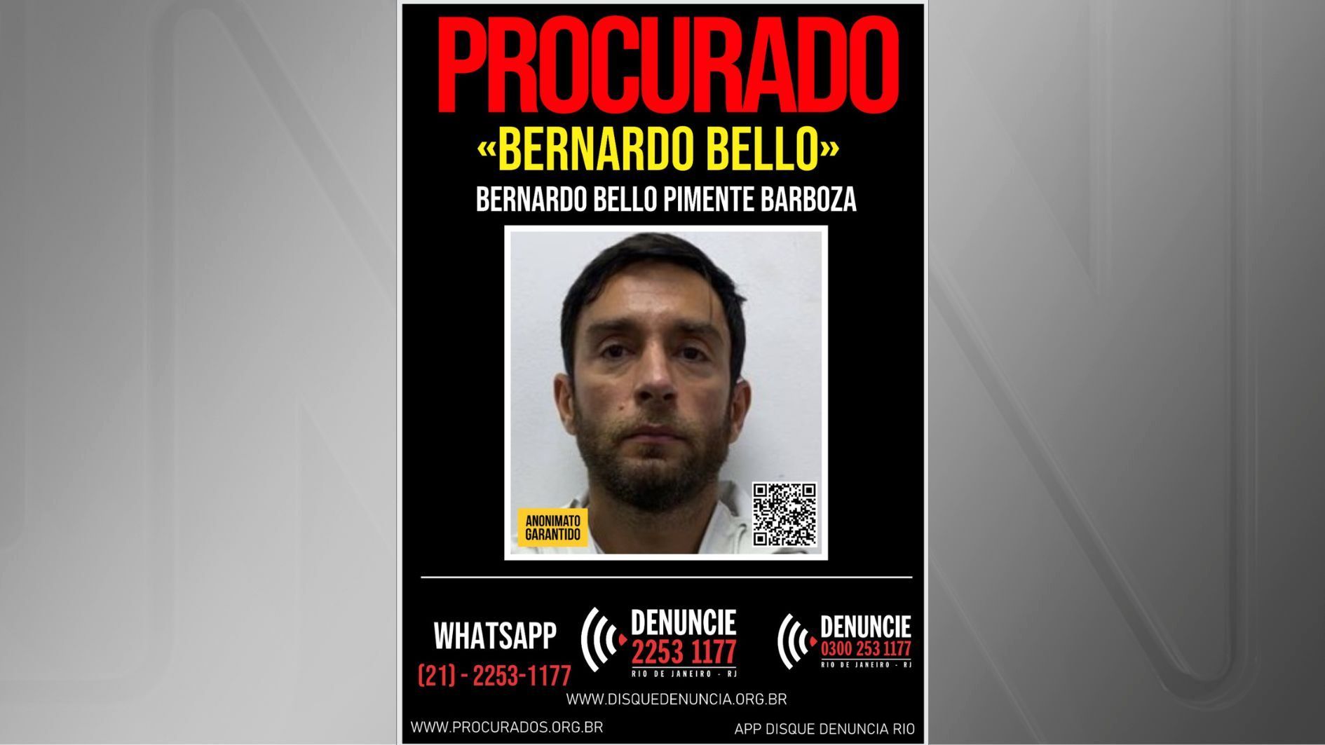 Saiba quem é o bicheiro Bernardo Bello, procurado pela polícia do Rio de Janeiro