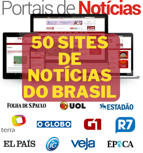 50 portais de notícias do brasil