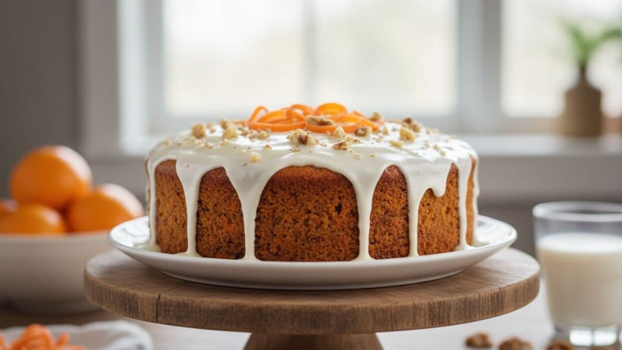bolo de cenoura para diabéticos