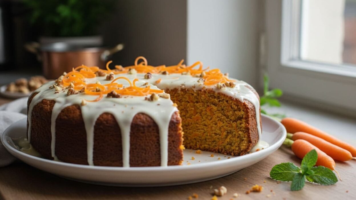 bolo de cenoura sem glúten