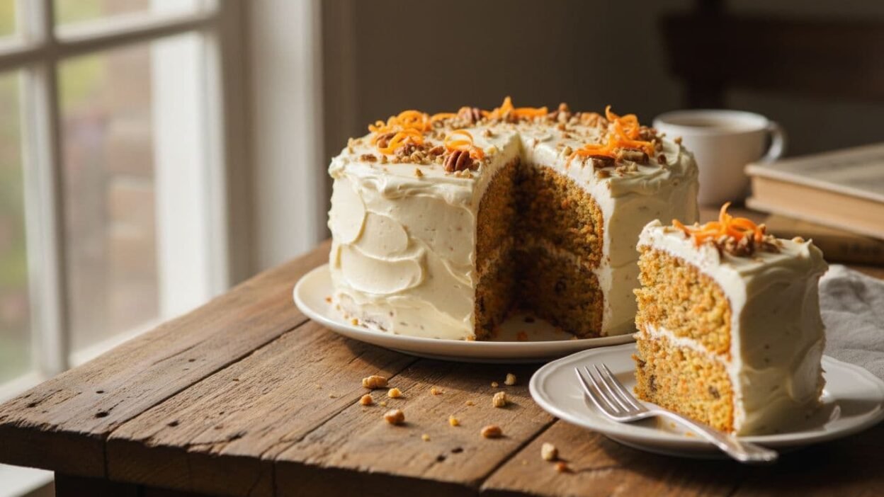 Bolo de cenoura dos Estados Unidos